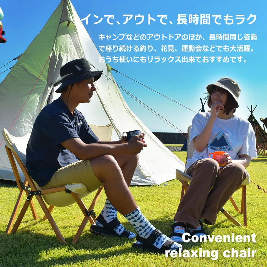 【クーポンコード使用で50％OFF】フォールディング ウッドチェア スモール チェア 8カラー【クーポンコード：50%OFF】