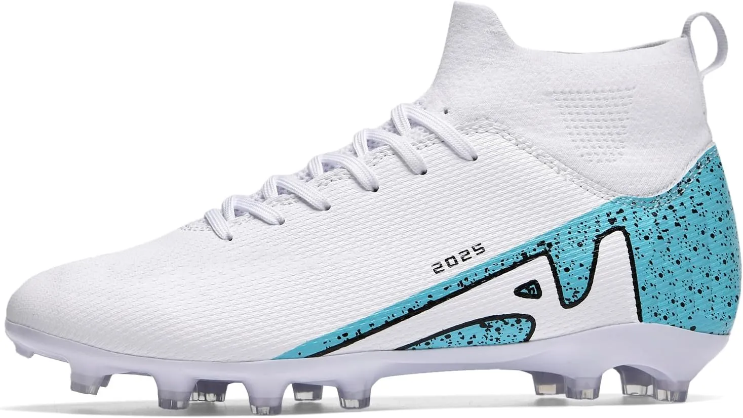 Boys' and Girls' Soccer Shoes TF Training Shoe Breathable, Anti Slip, Lightweight Sports Cleats for Boys and Girls' Football Suitable for Artificial Grass