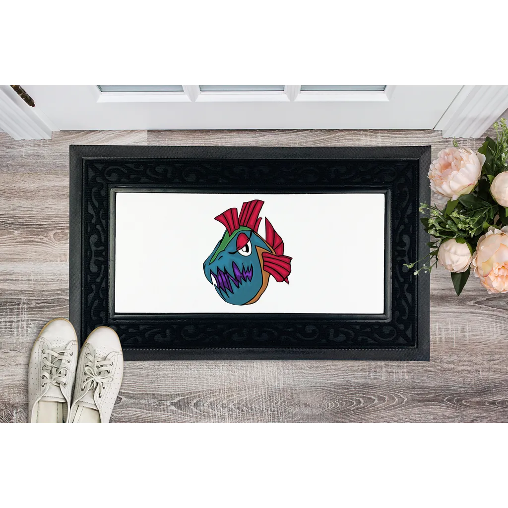 Carnevorenip Sublimation Heavy Duty Door Mat