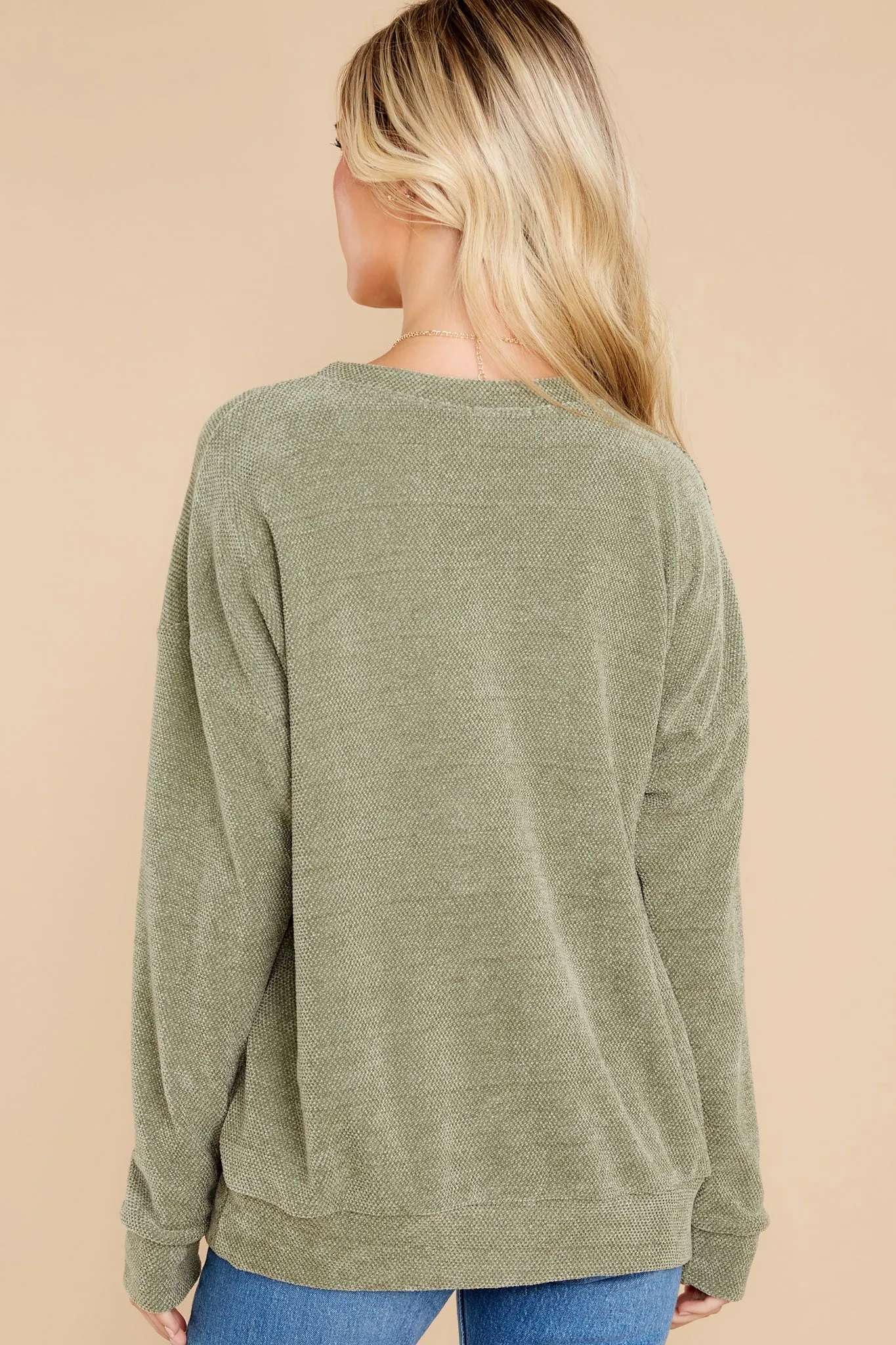 Cozy Nights Sage Sweatshirt