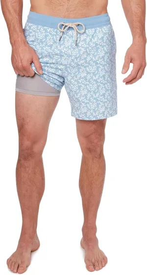Fair Harbor The Bayberry Trunk ?C?C Men's Swim Suits with Liner, 7-inch Inseam ?C?C Anti-Chafe Classic fit Swim Trunks