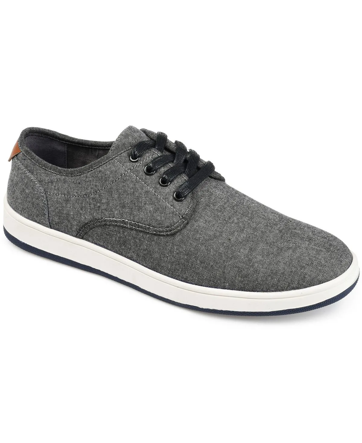 Morris Vance Co. Men's Casual Sneakers, Black