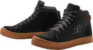 Motorcycle shoes Carga Icon, black-brown