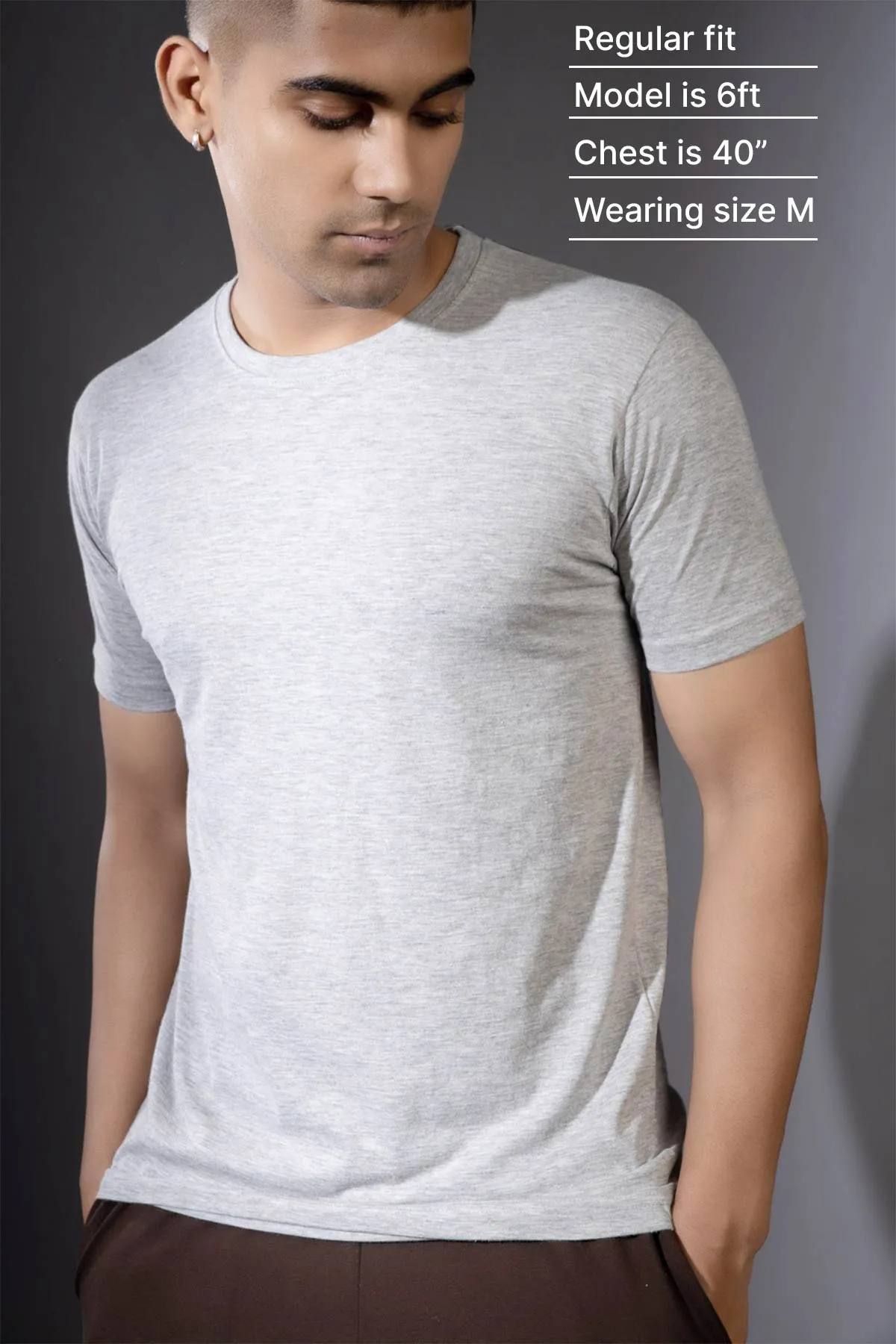 Pack 2 - Light Grey & Dark Grey - Classic Crew