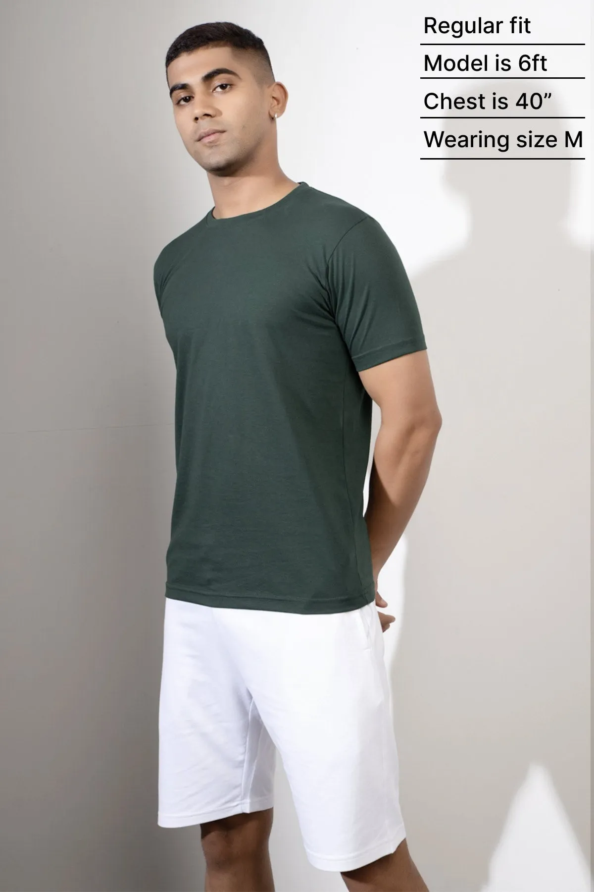Pack 4 - Army Green, Black, Coffee & Wine - Classic Crew