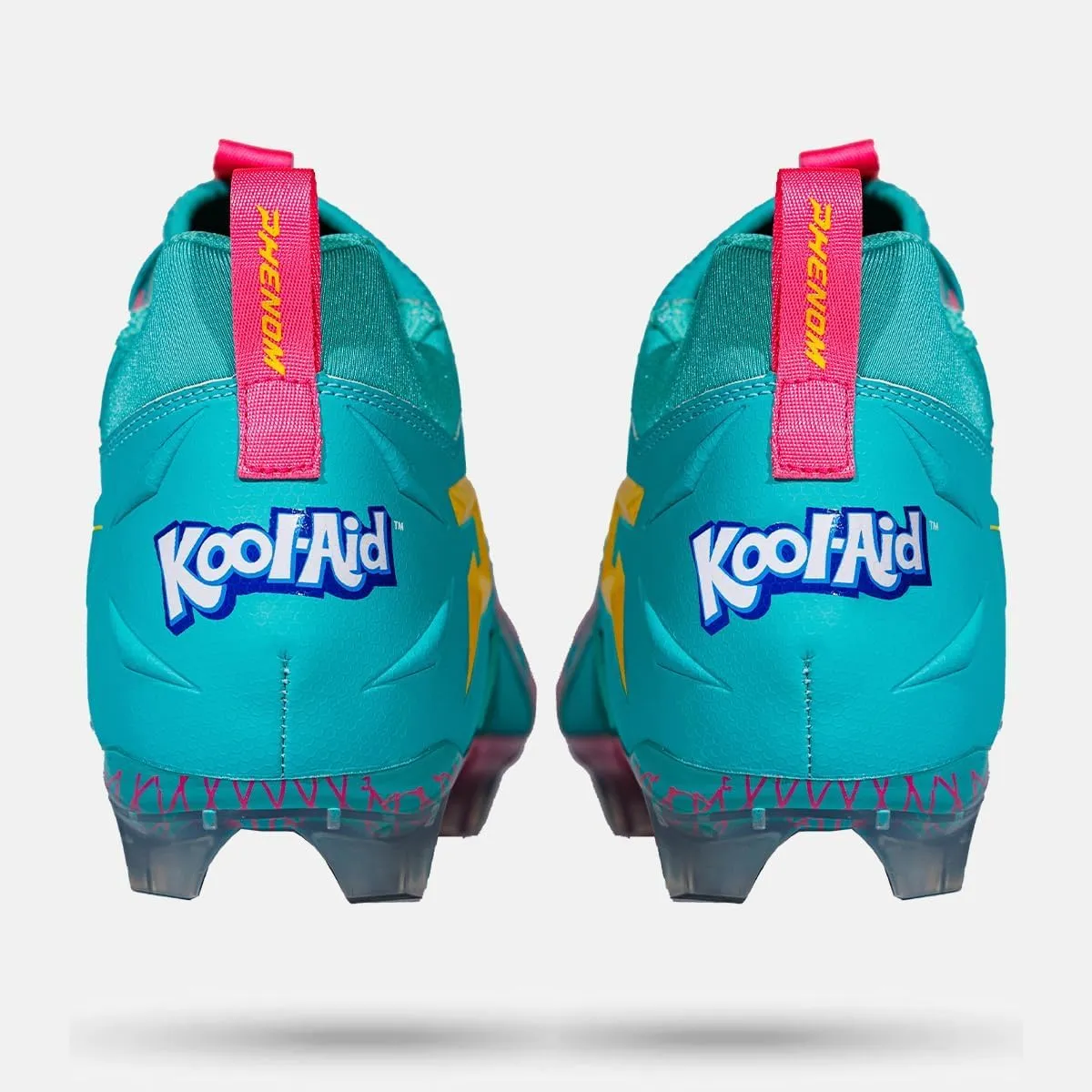 Phenom Elite Kool-Aid Sharkleberry Fin Football Cleats ?C Quantum Speed Lightweight, Traction, and Style for Football, Lacrosse, and Rugby