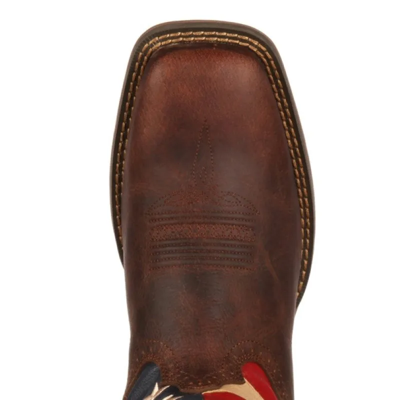 Rebel™ By Durango® Patriotic Pull-On Western Flag Boot
