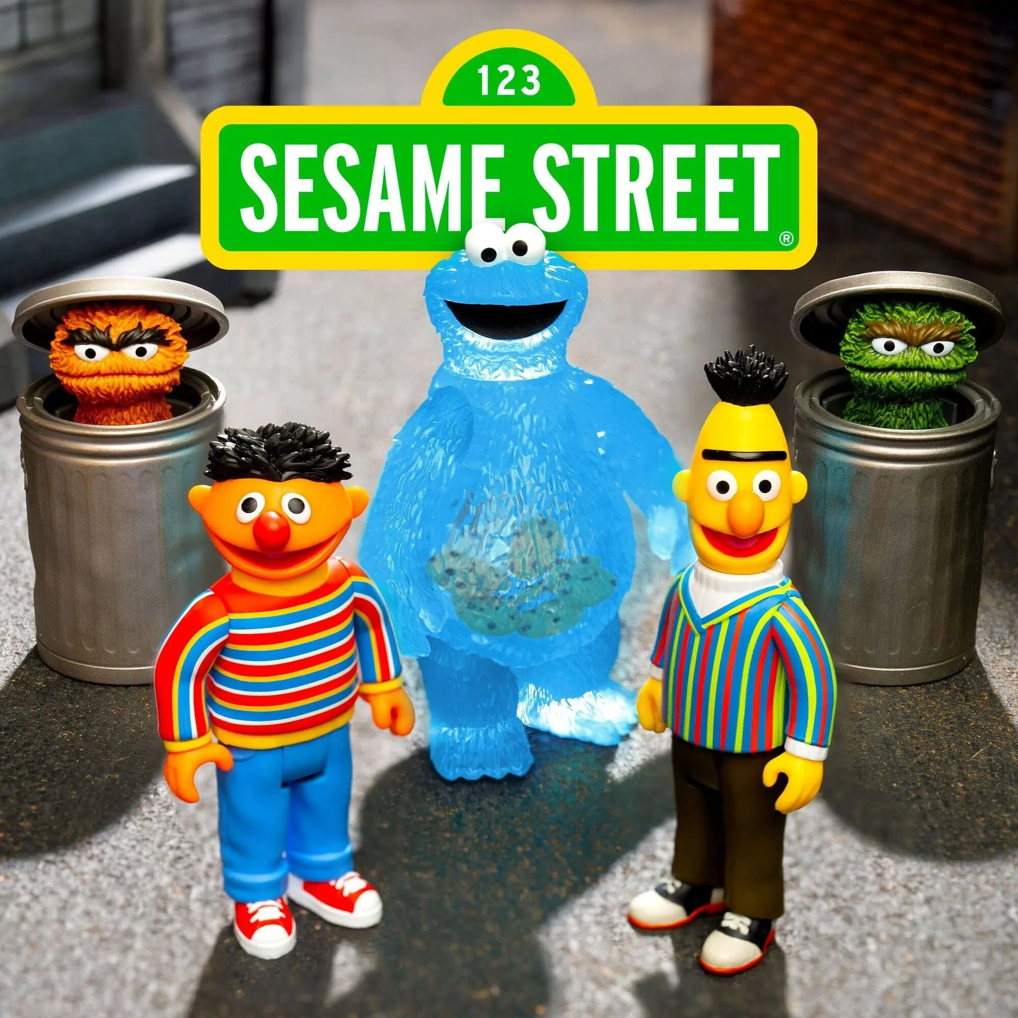 Sesame Street Sealed Case Wave 01 Blind Box Series by Super7