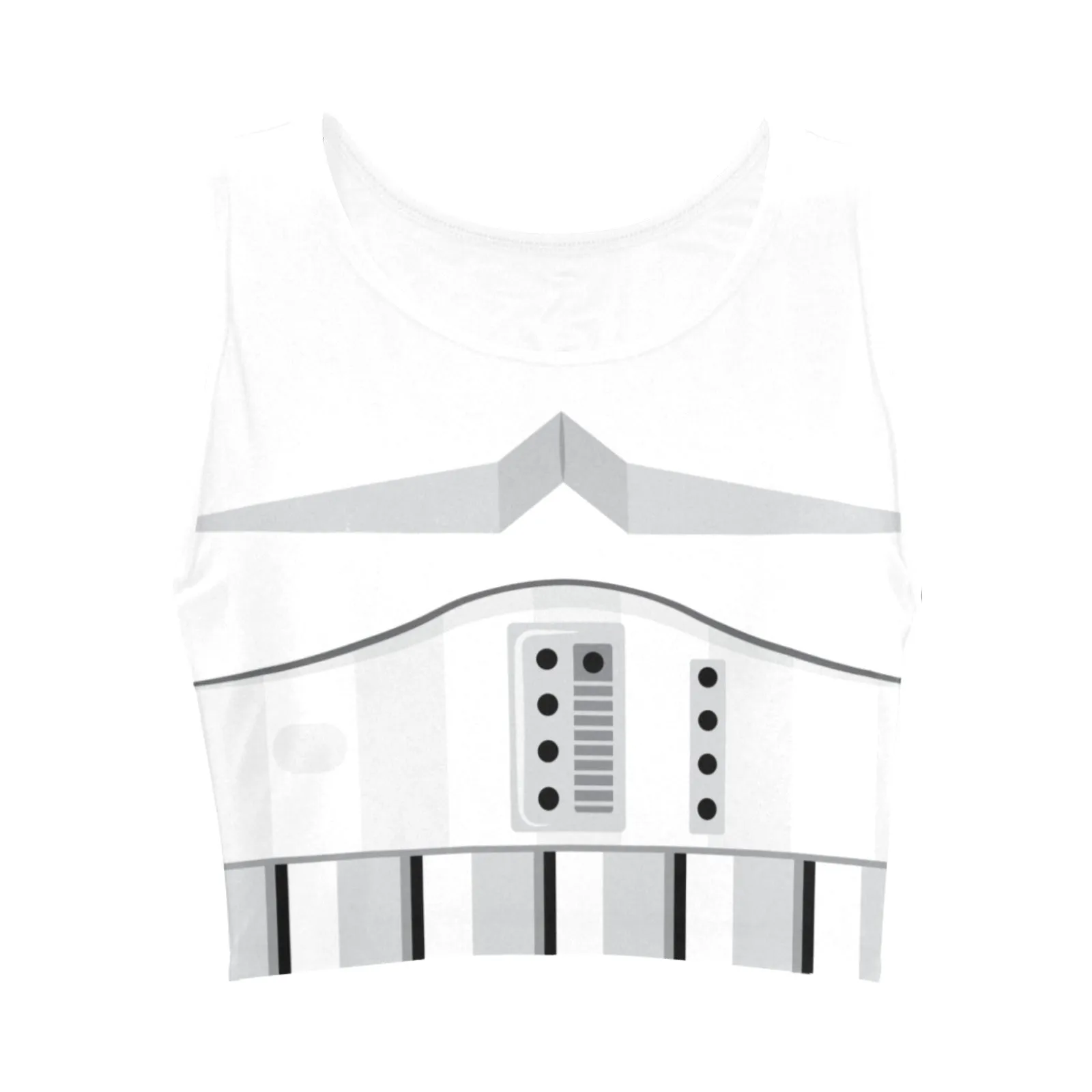 Star Wars Stormtrooper Women's Athletic Crop Top