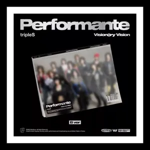 TRIPLES VISIONARY VISION PERFORMANTE Full Album B Ver. K-POP SEALED