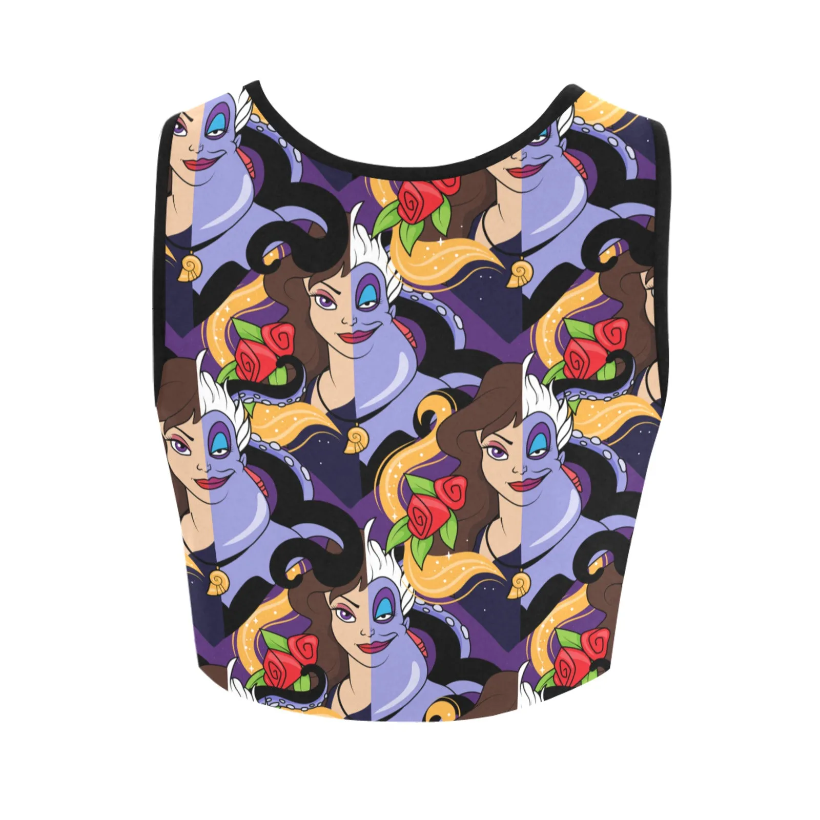Ursula Women's Athletic Crop Top