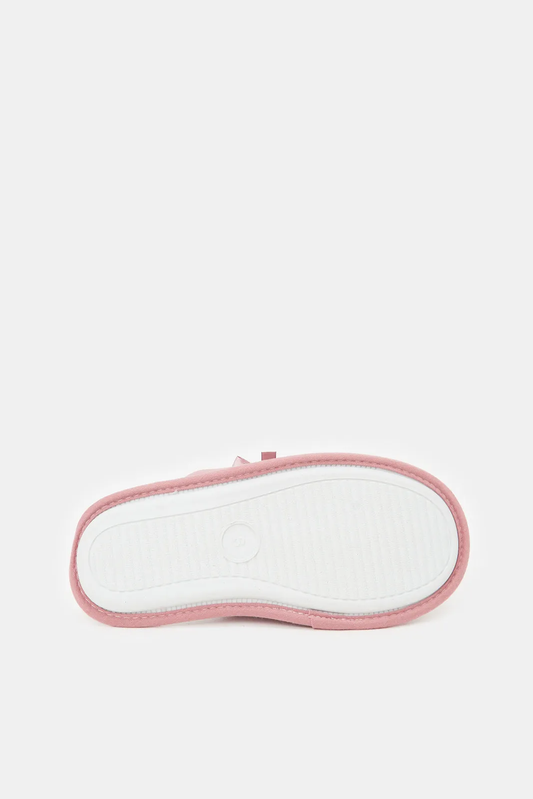 Women Pink Close Toe Slipper