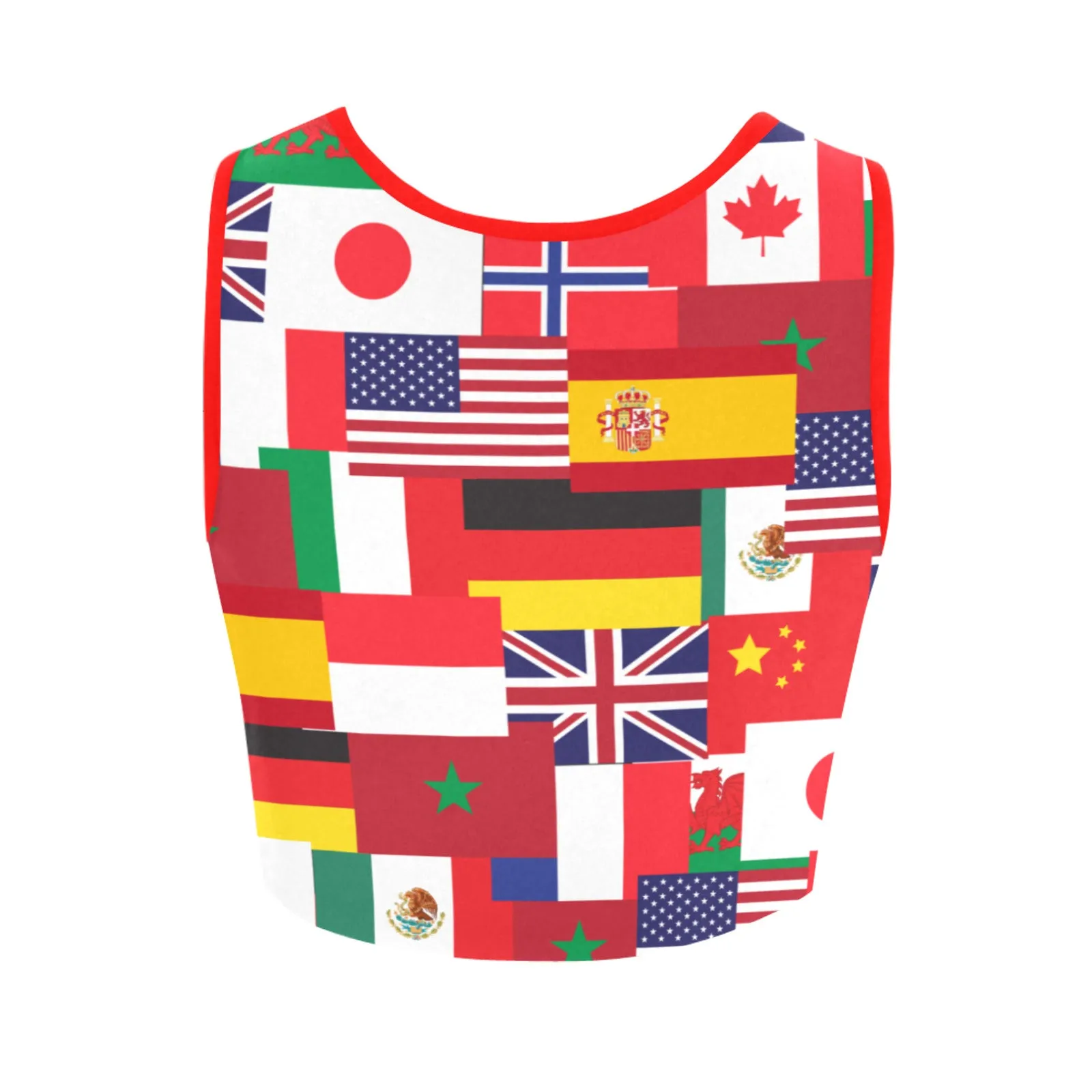 World Showcase Women's Athletic Crop Top
